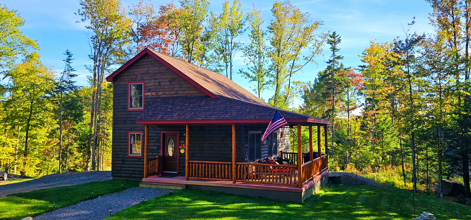 Your secluded escape nestled in the Maine woods 🌲
