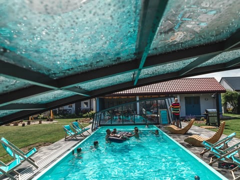 with swimming pool