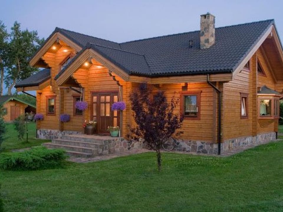 Saunabereich in Kepa - Vogelhaus - Świeszyno