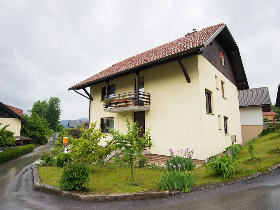 Appartement in Zasip mit möblierter Terrasse - Bled