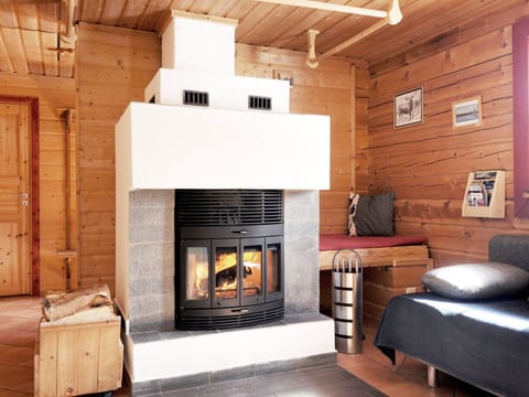 Charmantes Blockhaus, Sauna und Kamin