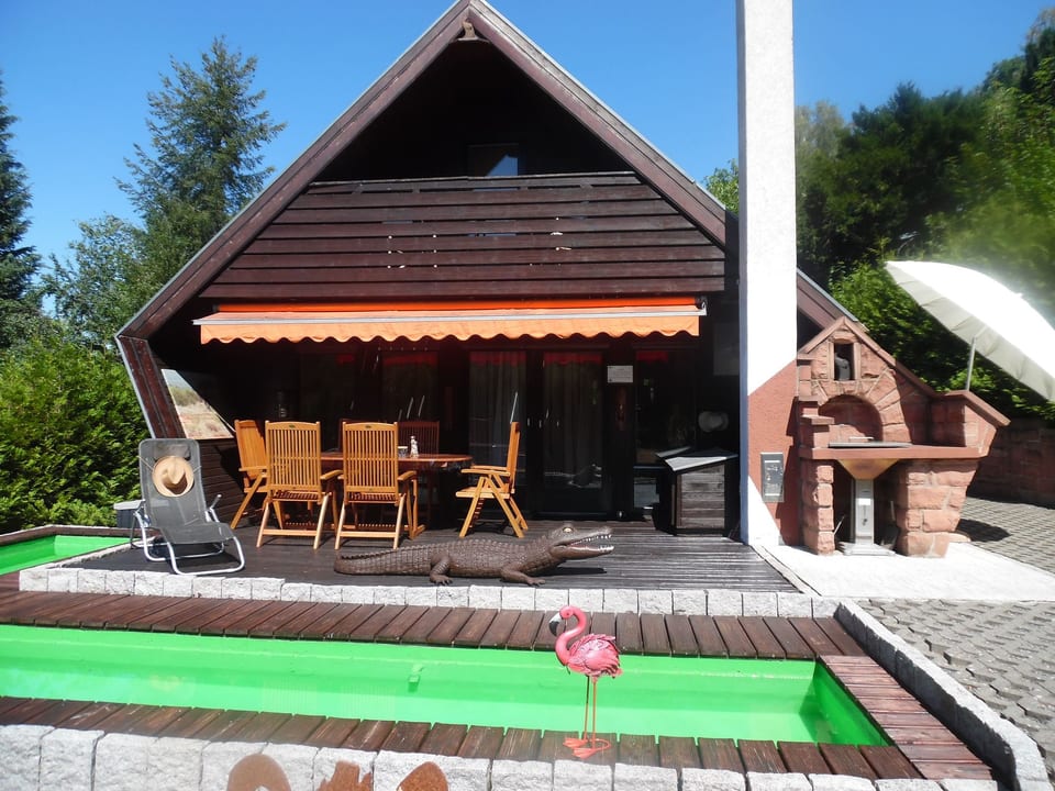 in Kuhklingen mit Großer Terrasse - Wald-Michelbach