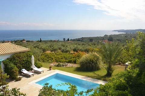 Panoramic Sea View Villa with Shared Pool image 2