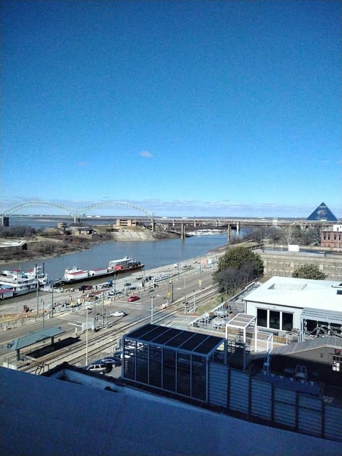 Window view.
(There isn't a balcony)