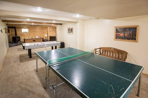 With ping pong, air hockey and foosball rainy days aren't so bad after all.