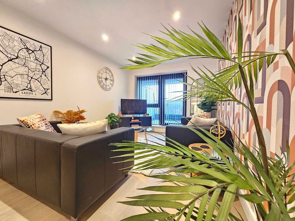 Modern Apartment City Center Leeds with Terrace - West Yorkshire