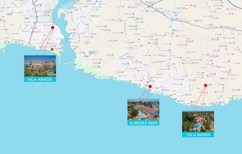 Location of your Algarve Apartment