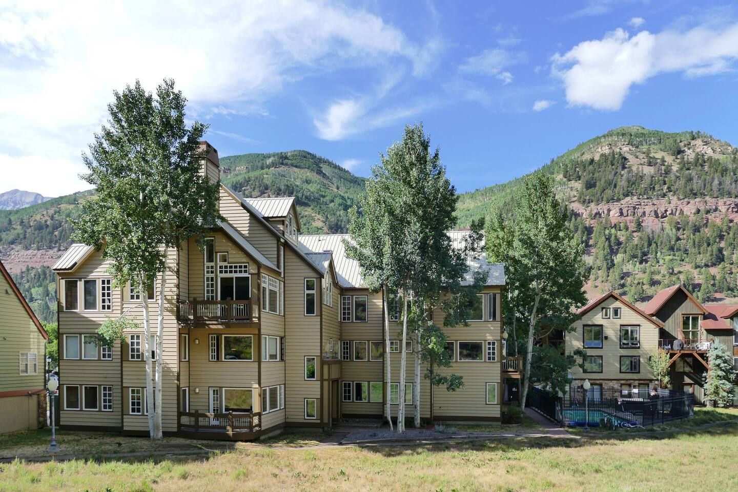View of building from back