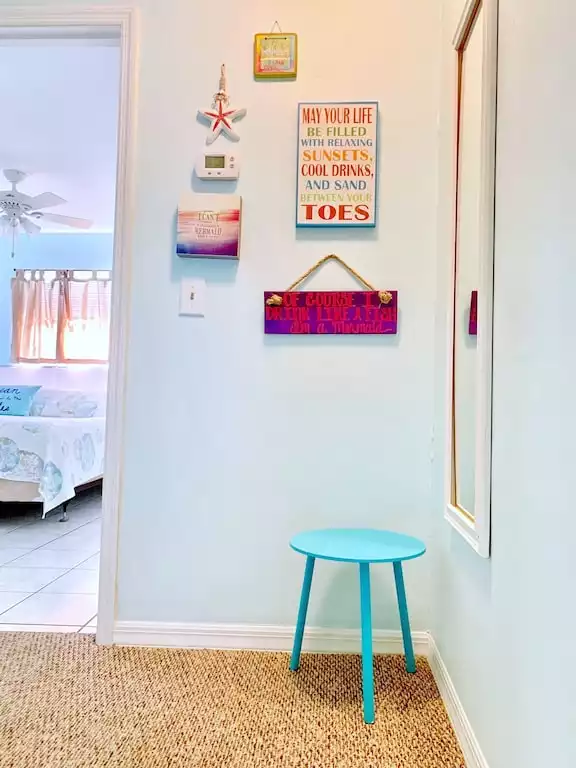 Top of stairs hallway