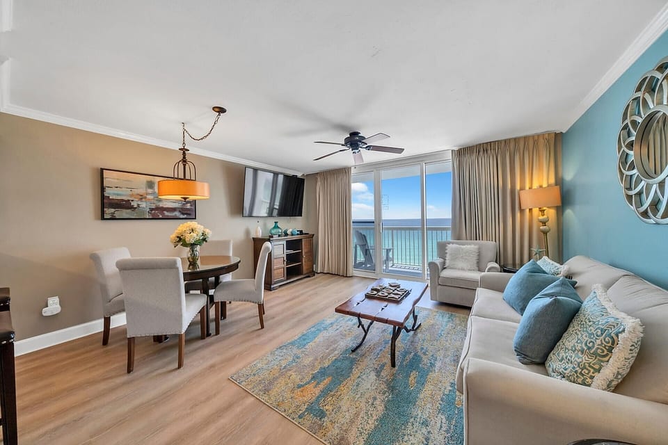 Living and dining area