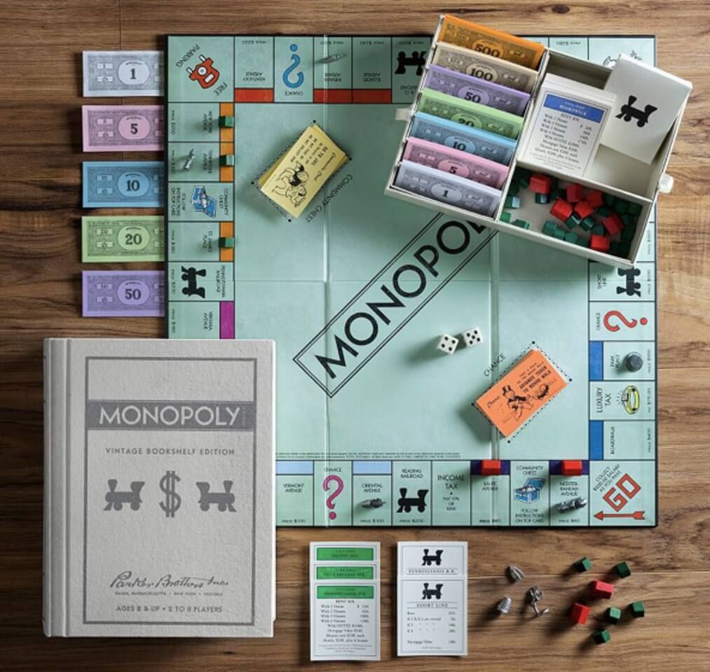 Board games provided in unit. 