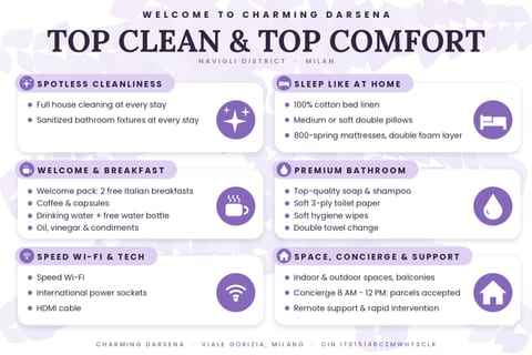 "Top Clean Charming Apartment Darsena Navigli"