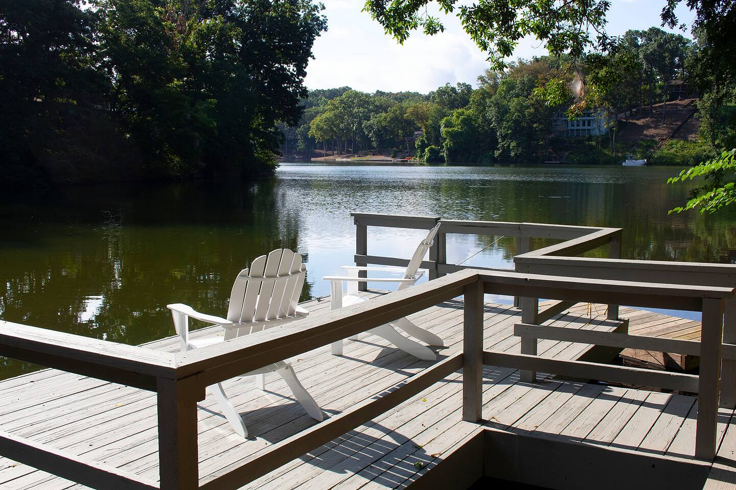 Enjoy your private dock with two kayaks and a paddleboat