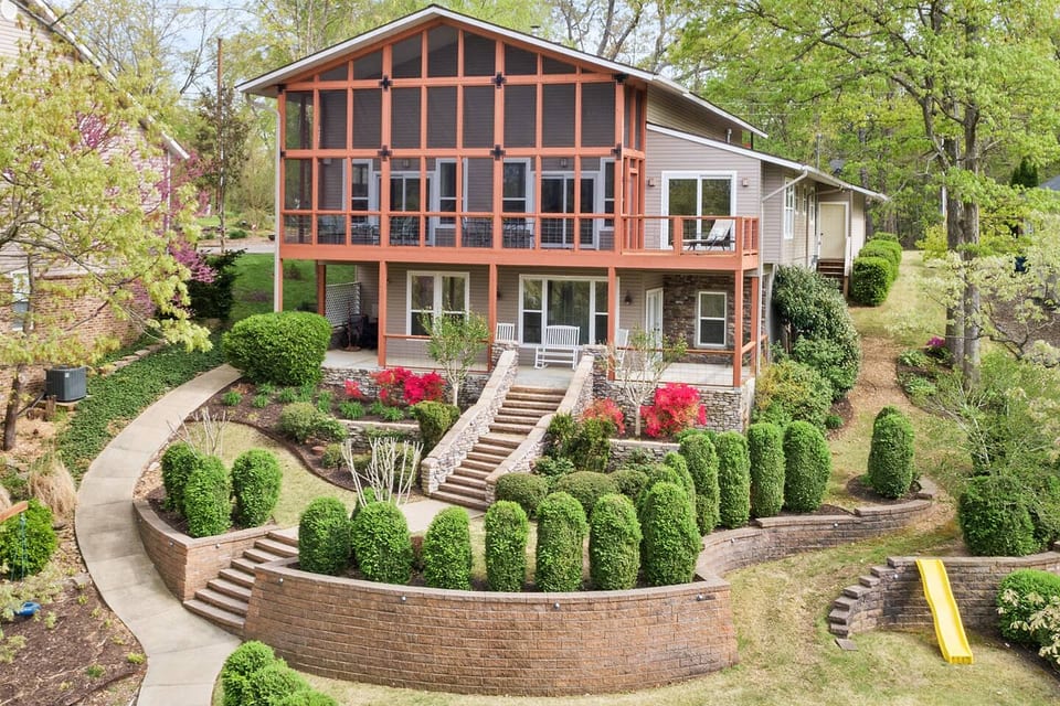 Maison au bord du lac Ozark | Vues panoramiques • Sentiers - Bella Vista