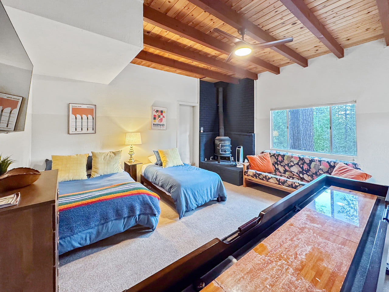 Pet-friendly, central heat, shuffle board and EV charger!