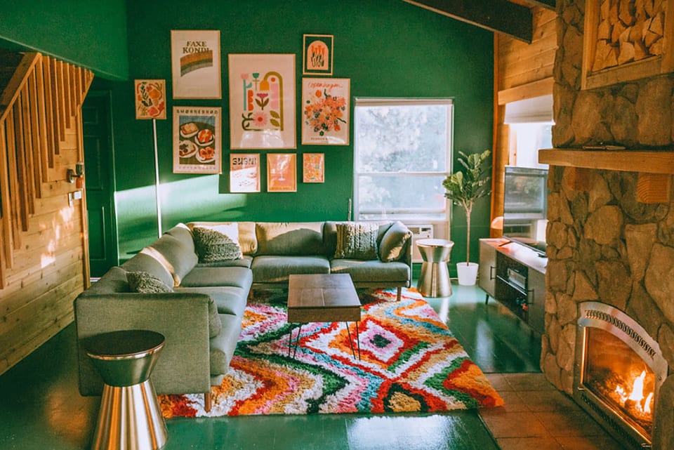 NEW! Colorful Cabin With Hot Tub + Pet Friendly - Arnold