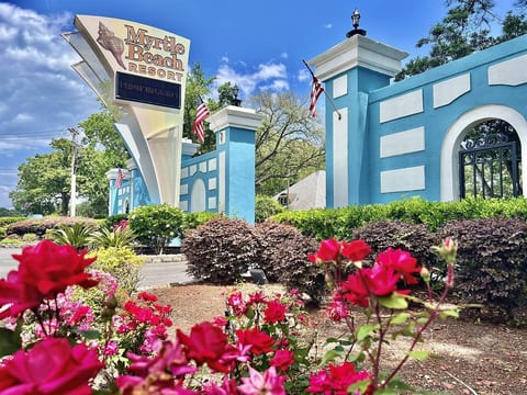 Myrtle Beach Resort is located 6 miles south of the Grand Strand between Ocean Lakes and Lakewood Campgrounds. It’s a fun and safe 32 acre resort a short distance away from the hustle and bustle