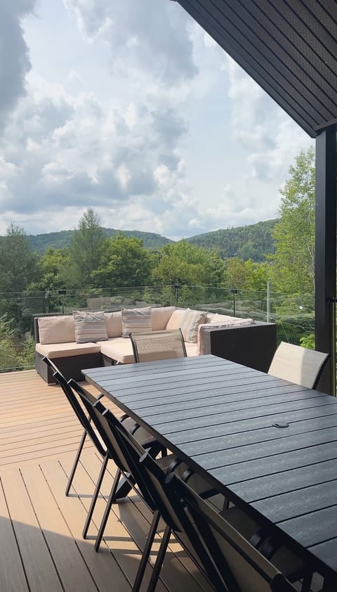 Terrasse avec vue