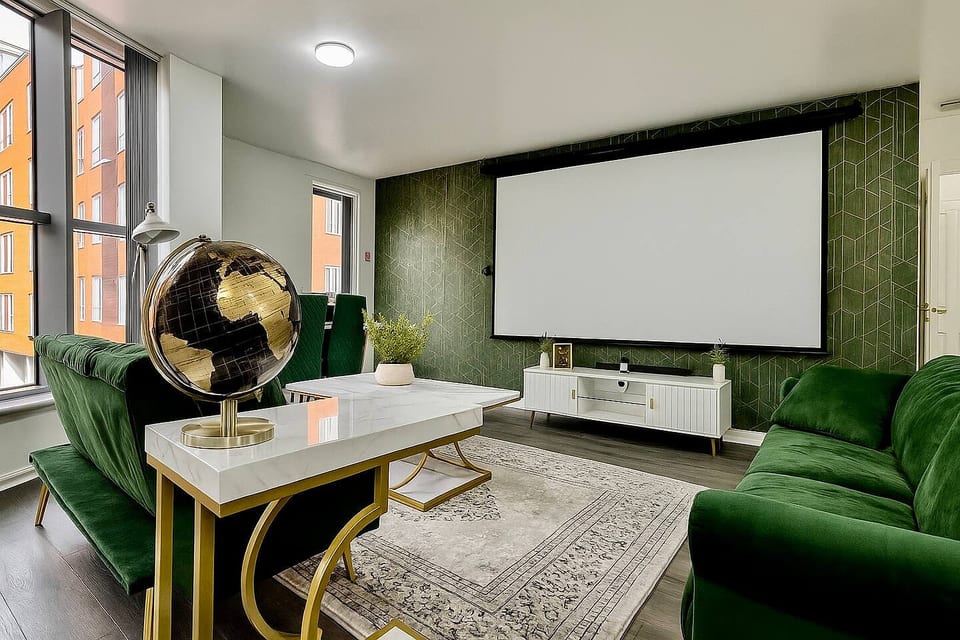 Luxury Cinema Lounge 2Bed Leeds City Centre FREE Parking - Leeds