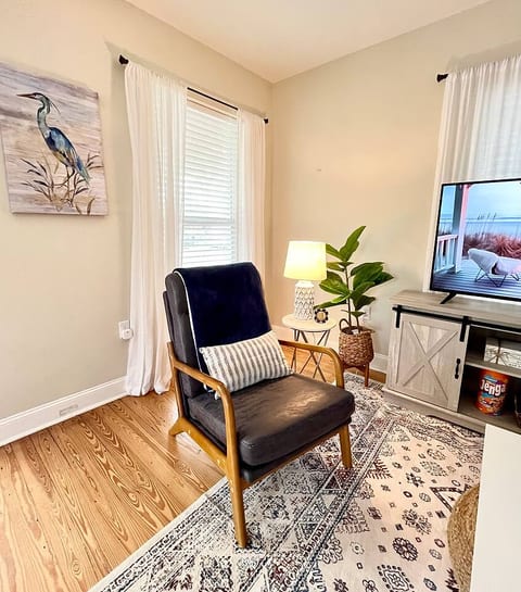retreat to our cozy cottage, complete with many seating arrangements for cozy nights