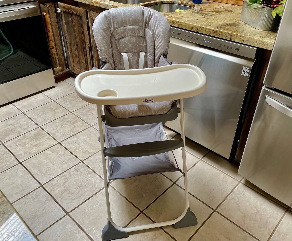Grayco High Chair provided free of charge!