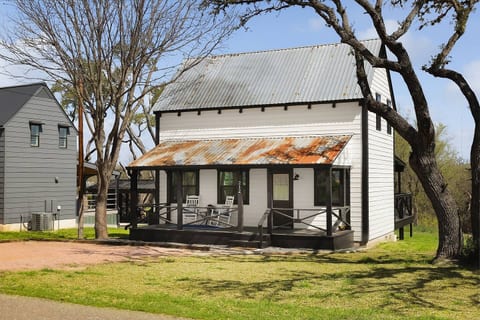 Front of this beautiful farmhaus.