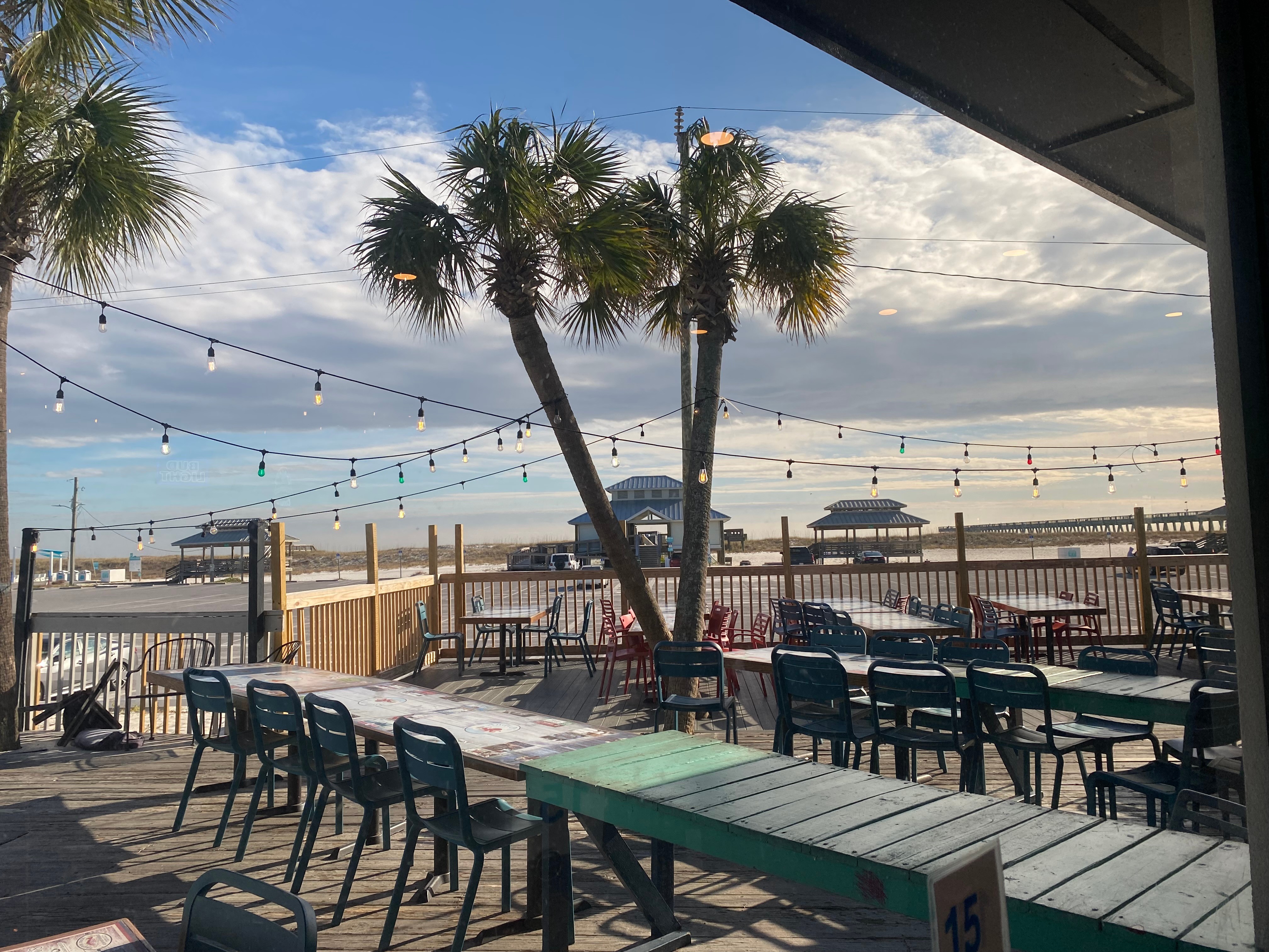 Andy D's Restaurant for live music by the pier