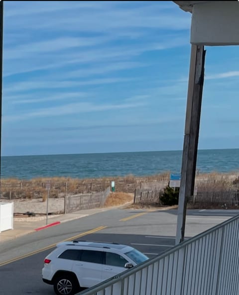 Great views. Walk out and your practically stepping in the sand. 