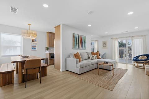 One Block to Beach! 4BR w/ Game Room + Parking