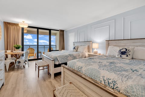 Sunrise Shores | Oceanfront 11th-Fl 2 Queen beds