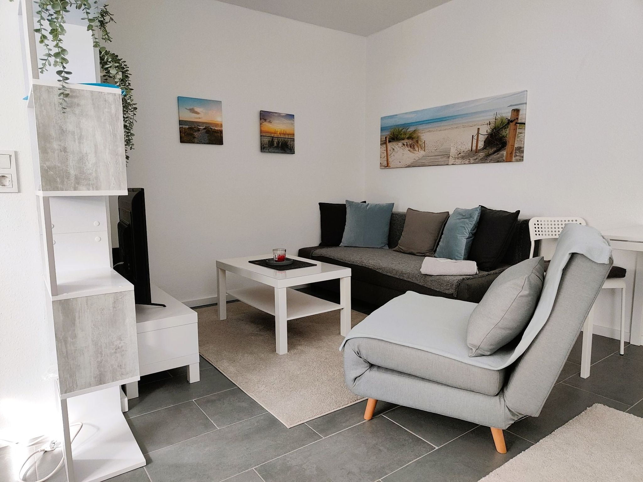 Studio-Wohnung "Heide2" mit Terrasse