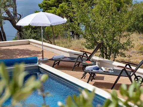 Villa Berulia in Brela - Meerblick