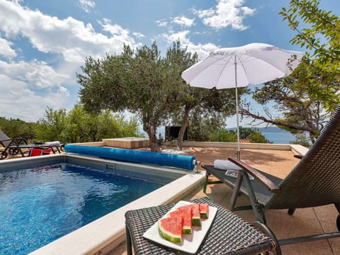 Villa Berulia in Brela - Meerblick