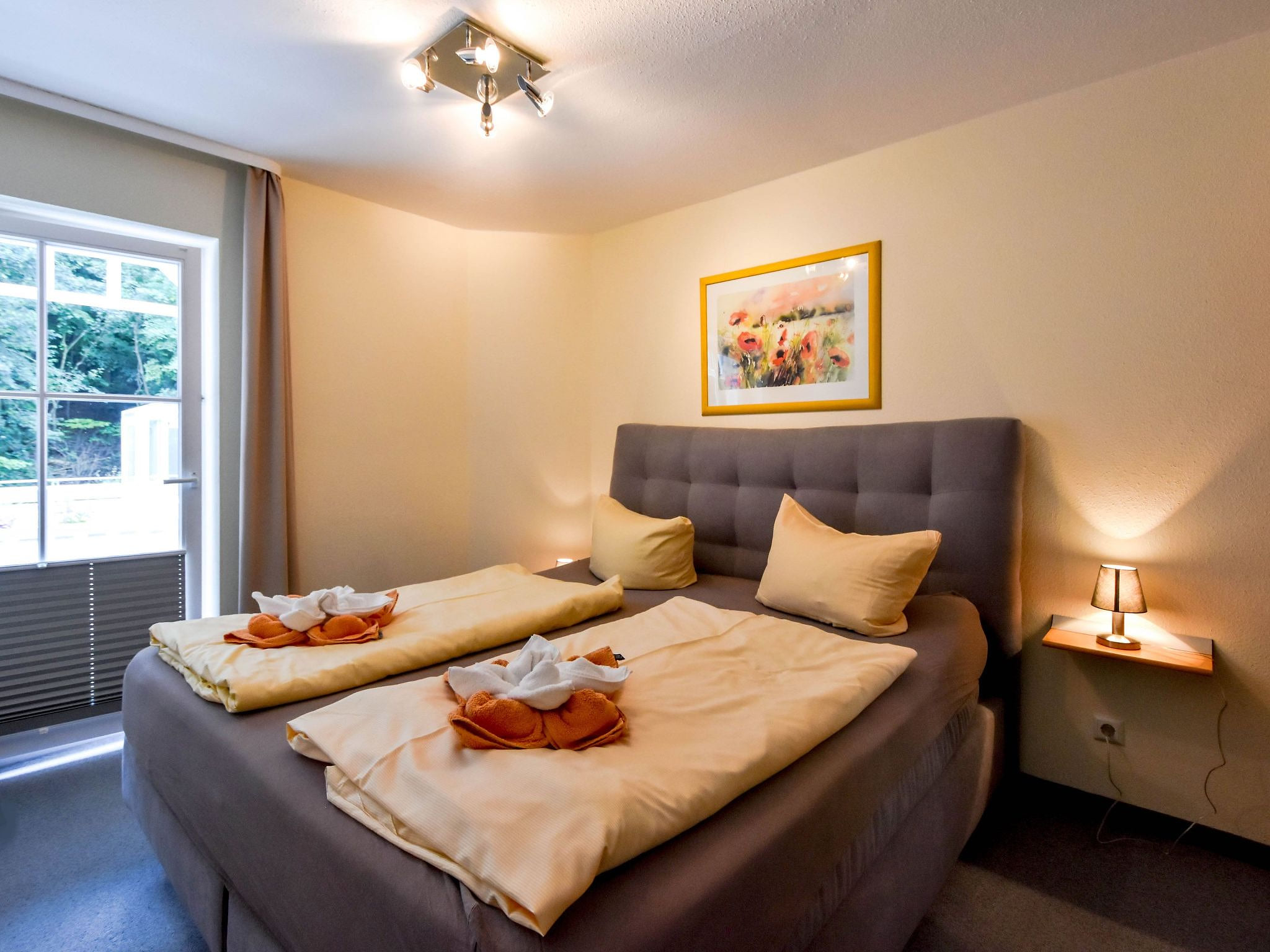 Seeschloss Binz Apartment 9, 2 Minuten zum Strand