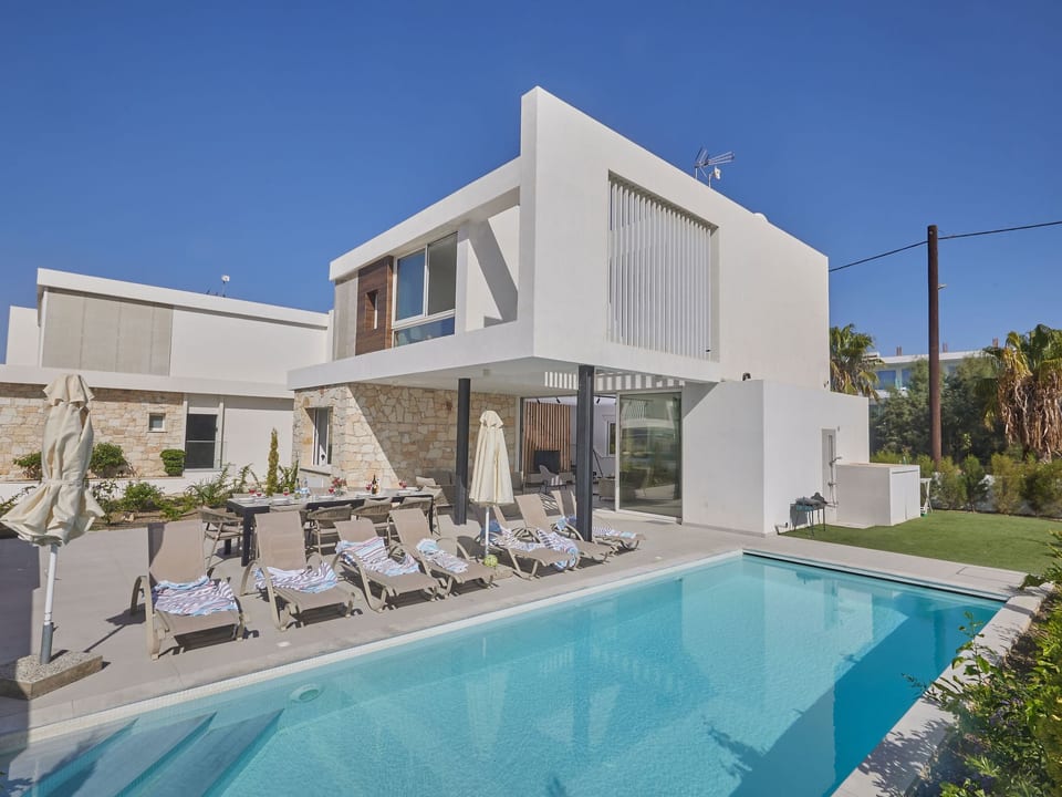 Hermosa casa de vacaciones Kube 1 en Agia Napa - Protaras