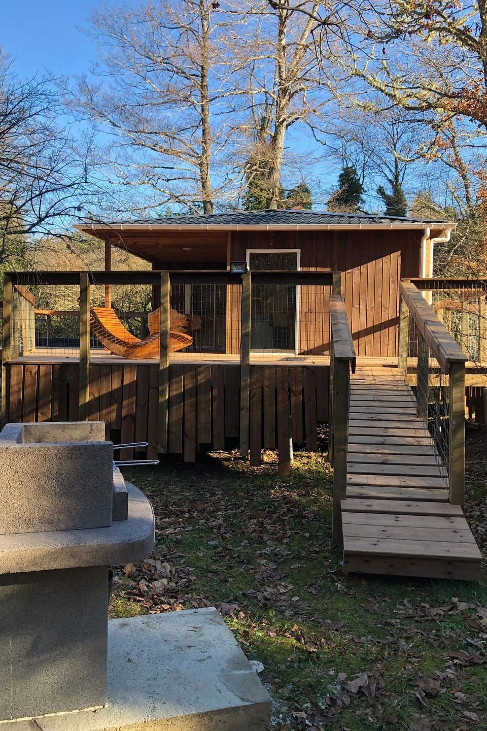 in Vivario mit Garten, Terrasse und Grill - Vivario