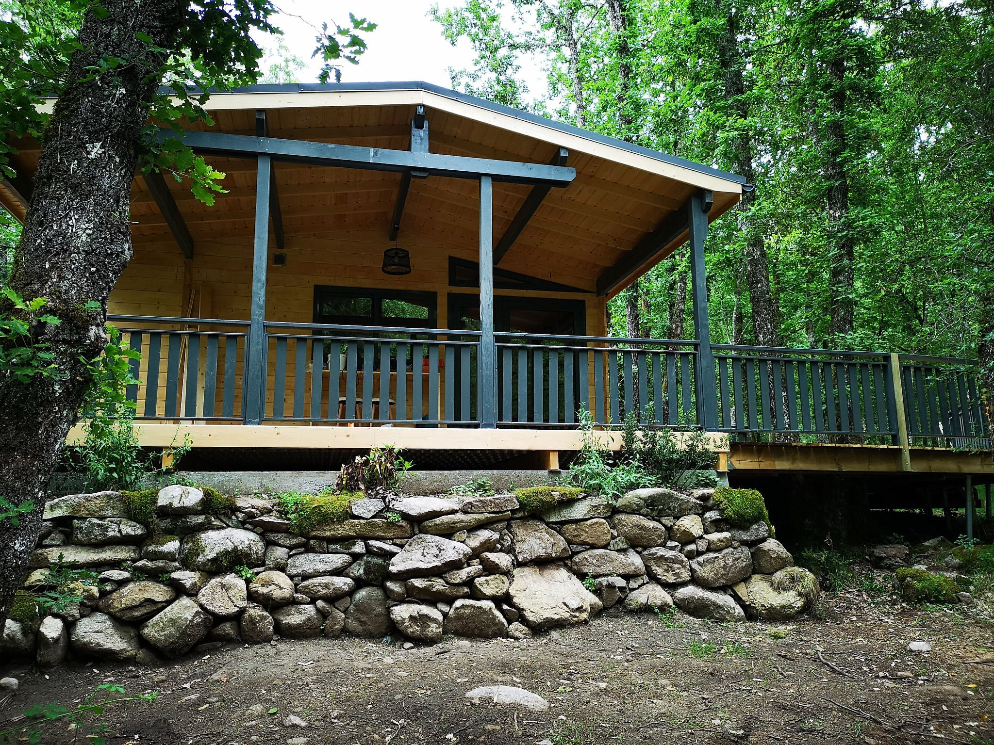 Wohnung in Vivario mit Grill, Terrasse und Garten