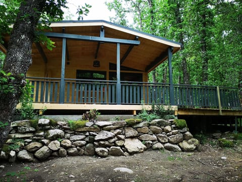 Wohnung in Vivario mit Grill, Terrasse und Garten