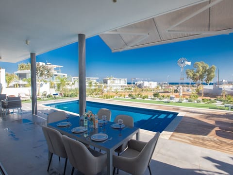 Ferienvilla Olivine Pearl mit Meerblick