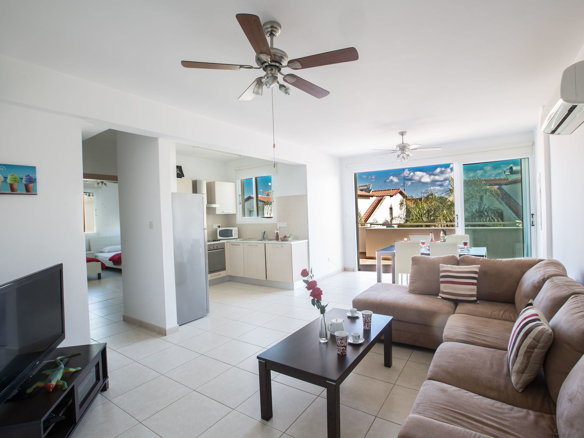 2-Schlafzimmer-Wohnung in Pernera