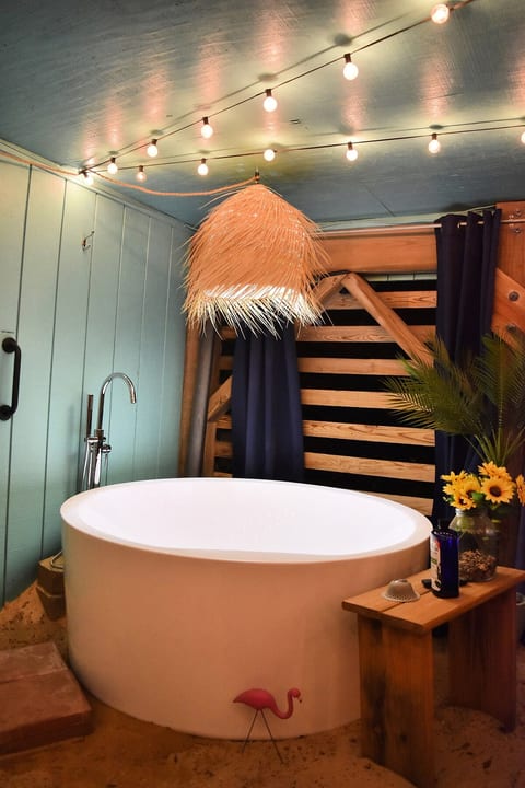 Take a bath at night!