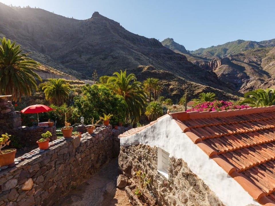 in El Risco avec jardin, terrasse et barbecue - Agaete
