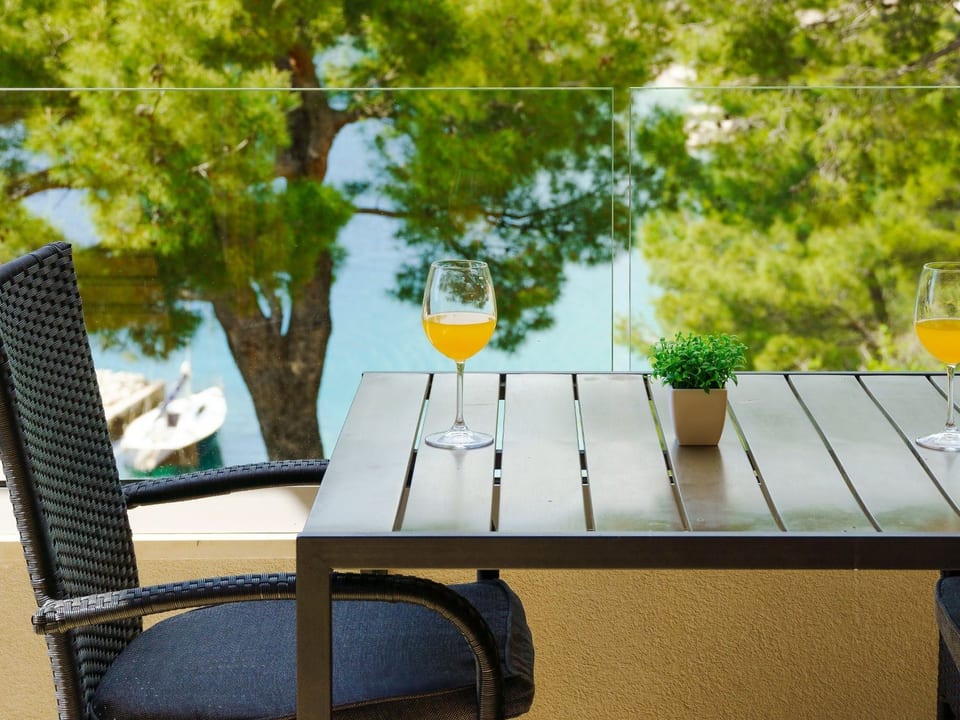 Studio mit Balkon für drei Personen - Brela