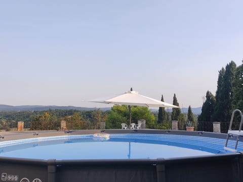 Historische Villa auf dem Lande in den toskanischen Hügeln