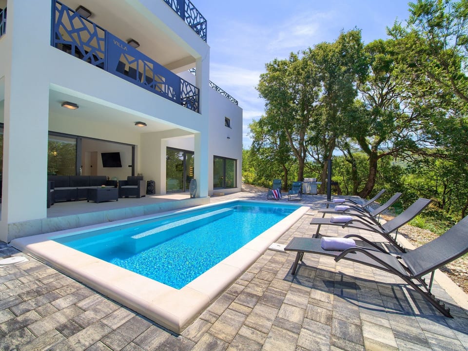 Villa Modruna mit privatem Pool - Crikvenica