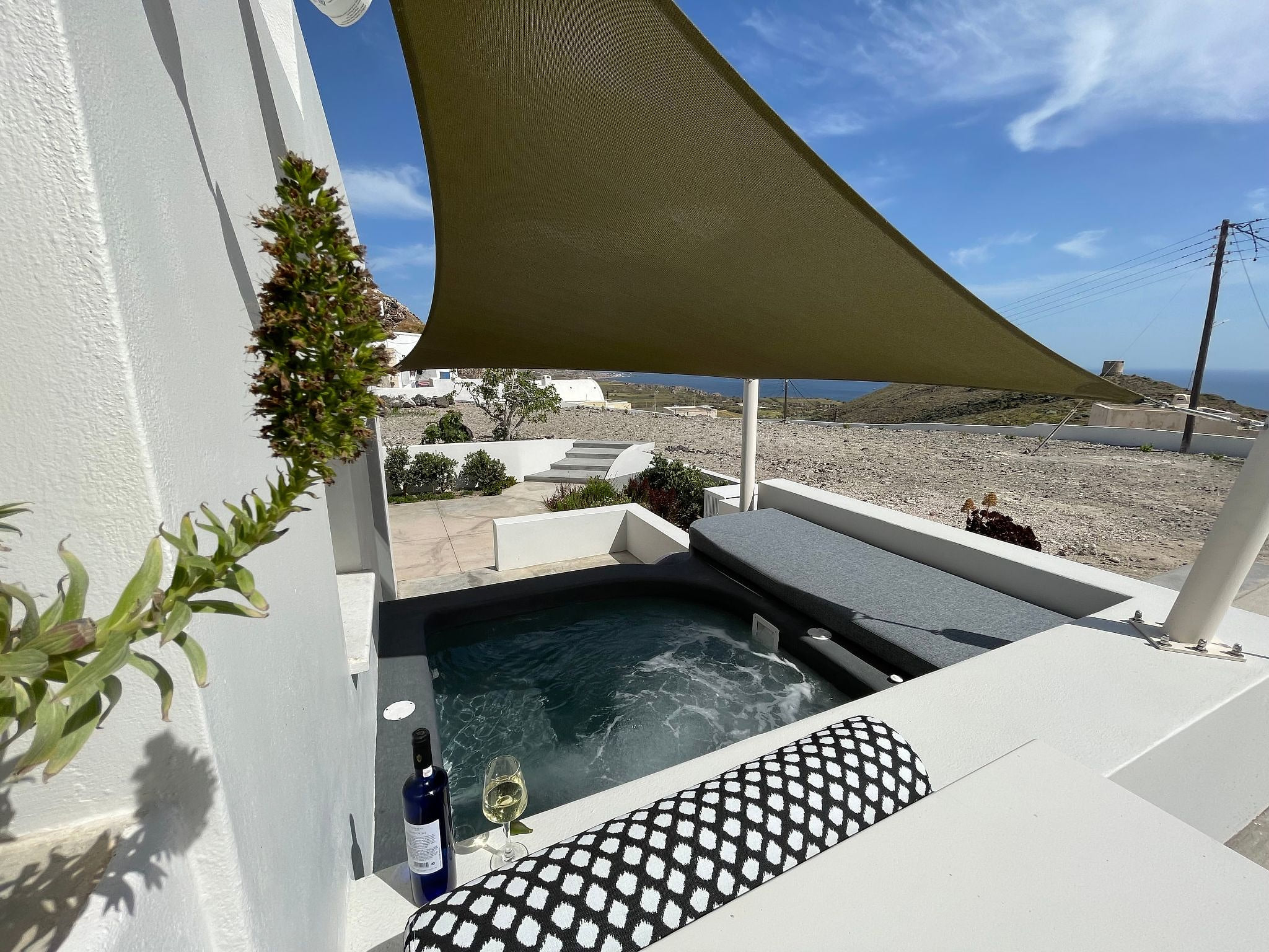 Villa Maria mit privatem Jacuzzi und Meerblick