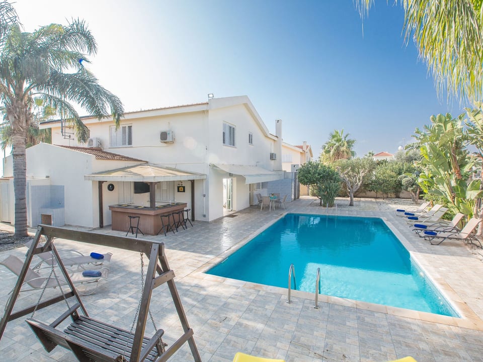 Geräumige und private Ferienvilla mit eigenem Pool - Protaras