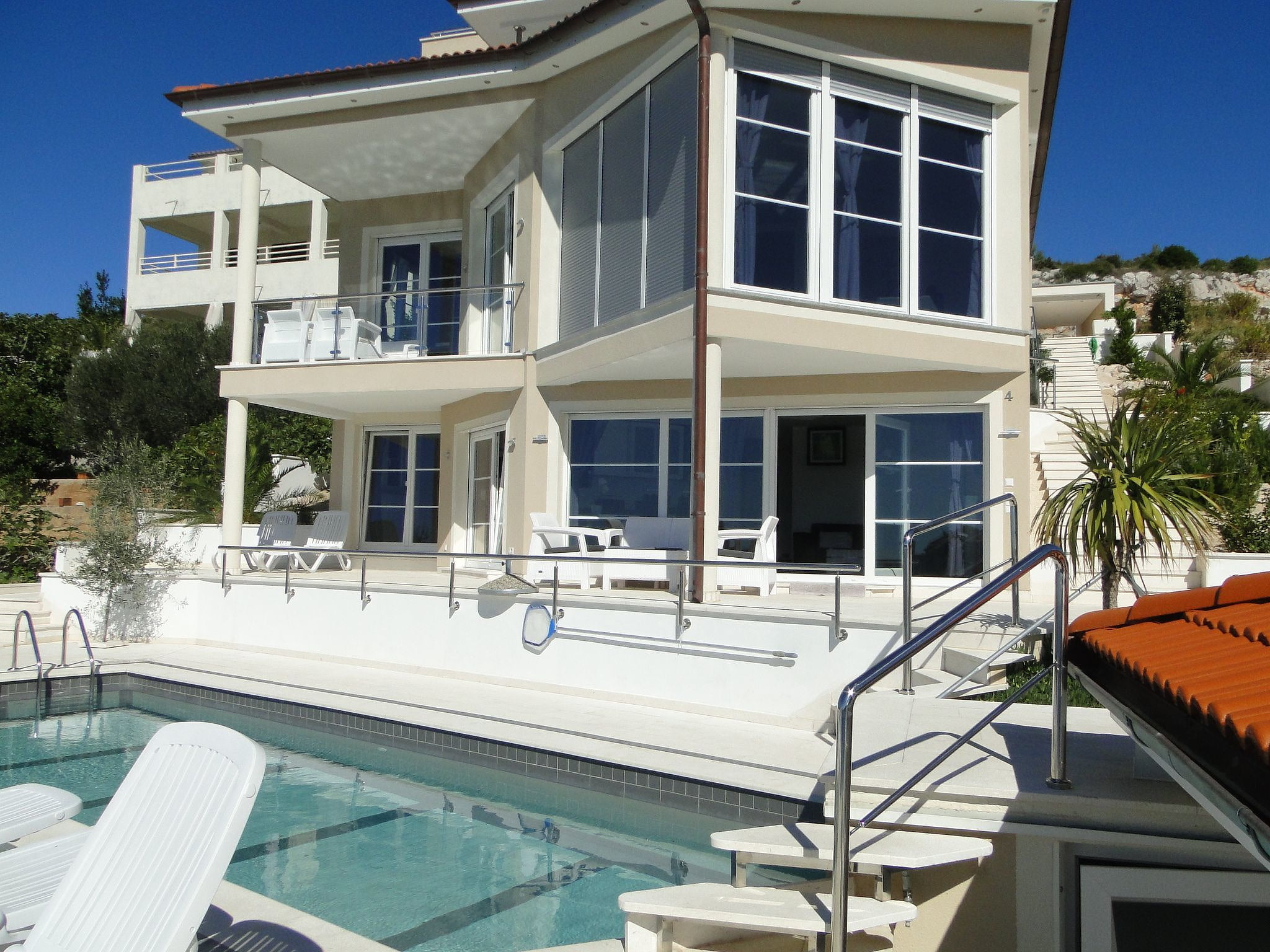 Wohnung "Perla 2" mit Blick auf das Wasser