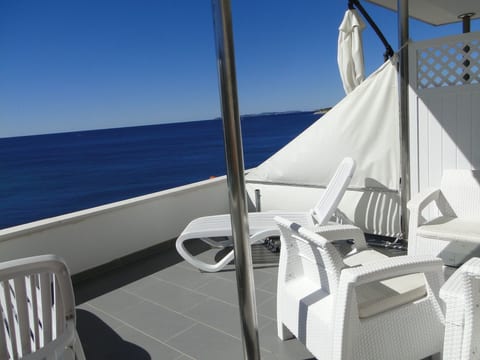 Wohnung "Perla 2" mit Blick auf das Wasser