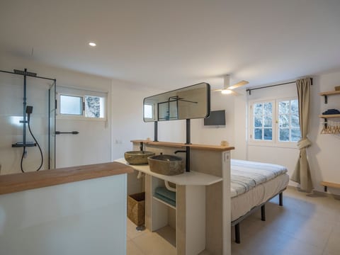 Helle Wohnung mit atemberaubender Aussicht auf das Meer und den Strand